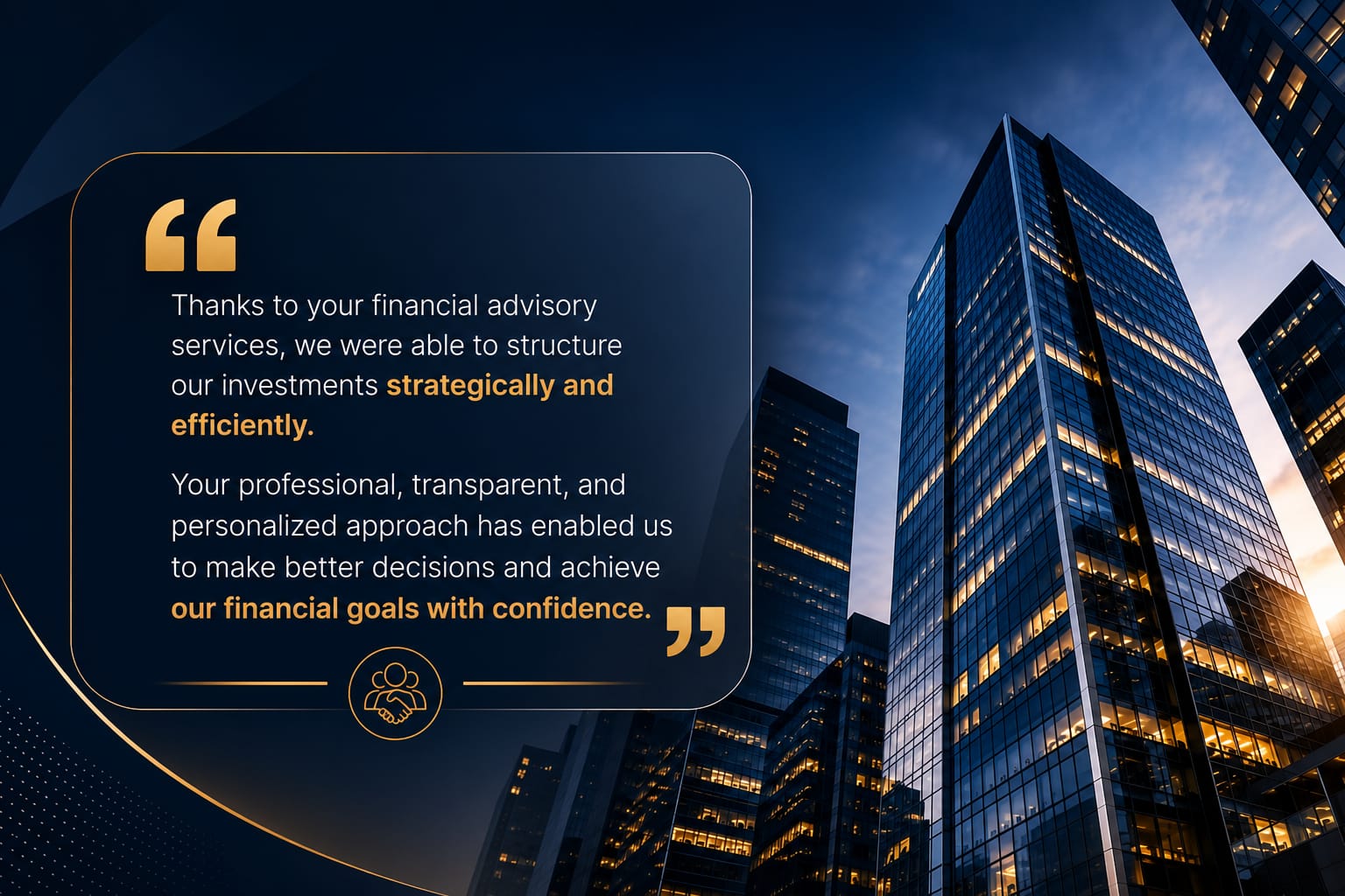 Mergers & Acquisitions Advisory